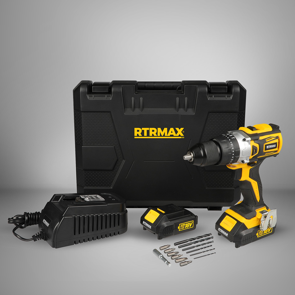 RTX2014B Şarjlı Darbeli Matkap Kömürsüz Motor - 3