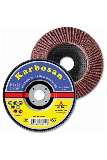 115X22 40 KUM NK KONIK FLAP DISK KARBOSAN