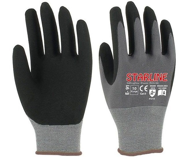 E-91 KOPUK NITRIL ELDIVEN NO:10