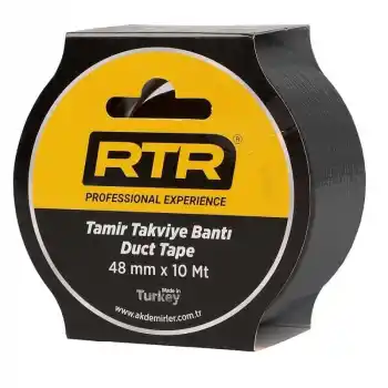 RNC192\48 mm*10mt TAMIR TAKVIYE BANTI SIYAH RTRMAX