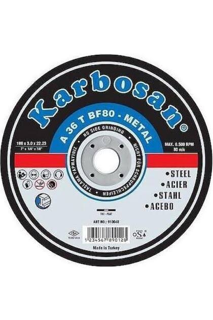 180X3.0X22 NK METAL KESME TASI KARBOSAN