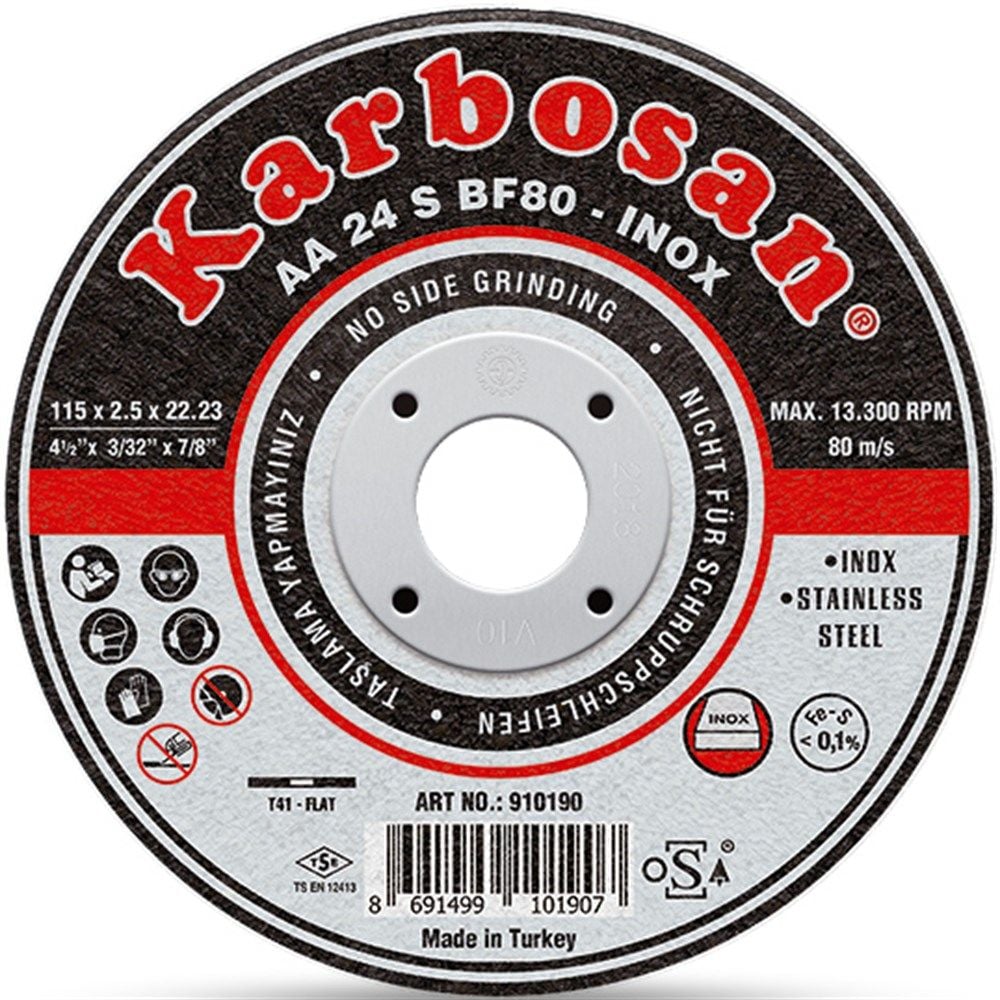 230X1.9X22 INOX INCE KESME TASI KARBOSAN