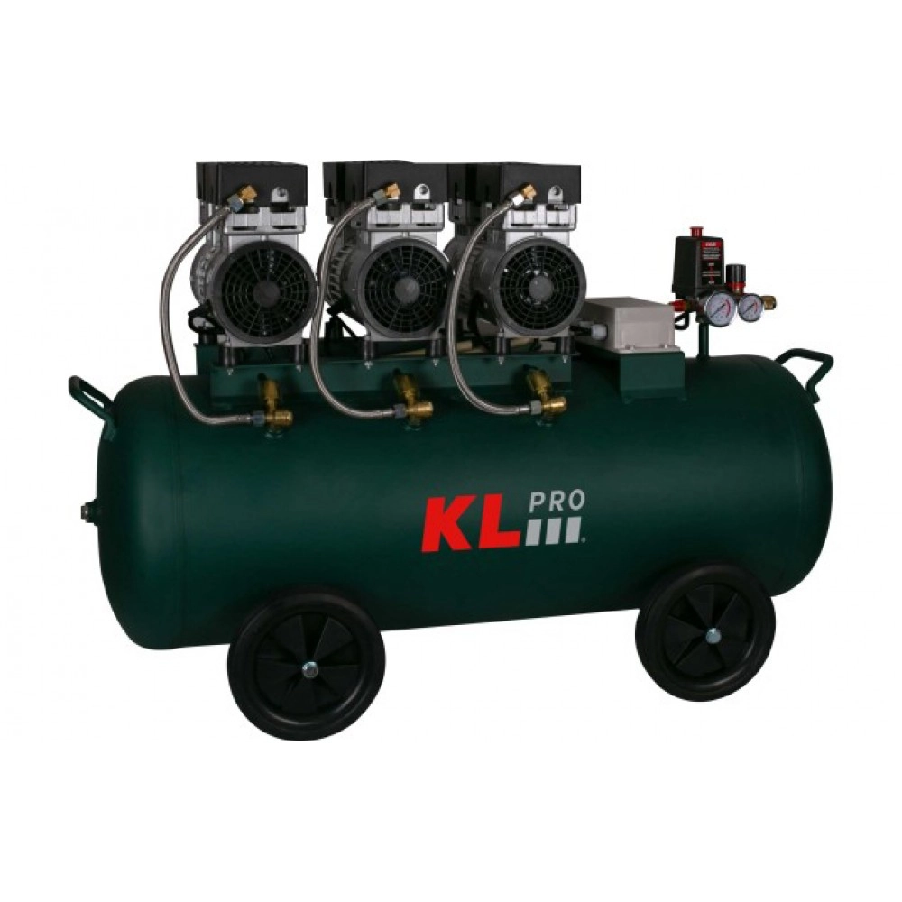 100LT 3x1 HP(3x750W) YAÐSIZ SESSÝZ HAVA KOMPRESÖRÜ